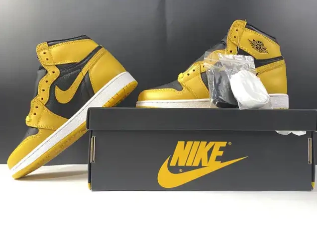 One Kick 1 Air 555088-701 OG Retro High Pollen Jordan 0701